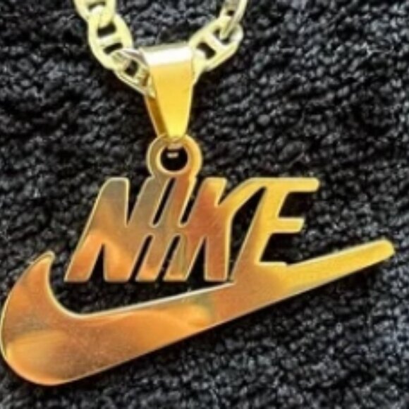 NIKE: Gold chain necklace - Picture 3 of 9